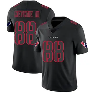 Houston Texans Youth John Metchie III Limited Jersey - Black Impact