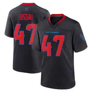 Houston Texans Youth K.C. Ossai Game 2nd Alternate Jersey - Navy