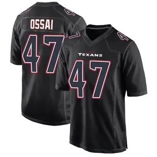 Houston Texans Youth K.C. Ossai Game Fashion Jersey - Black