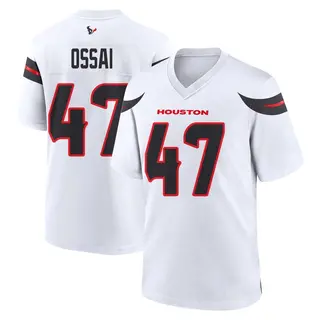 Houston Texans Youth K.C. Ossai Game Jersey - White