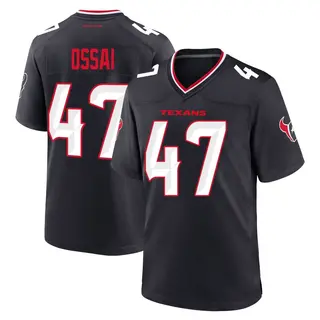 Houston Texans Youth K.C. Ossai Game Team Jersey - Navy