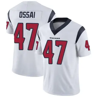 Houston Texans Youth K.C. Ossai Limited Vapor Untouchable Jersey - White