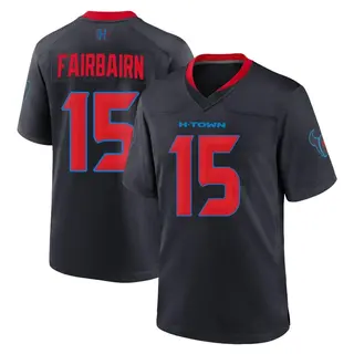Houston Texans Youth Ka'imi Fairbairn Game 2nd Alternate Jersey - Navy