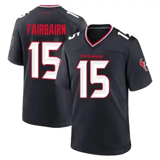 Houston Texans Youth Ka'imi Fairbairn Game Team Jersey - Navy