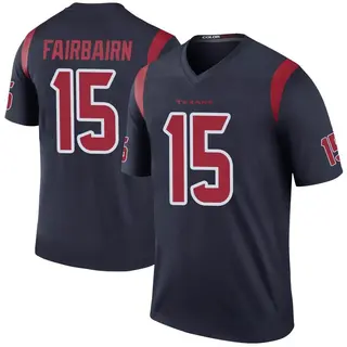 Houston Texans Youth Ka'imi Fairbairn Legend Color Rush Jersey - Navy