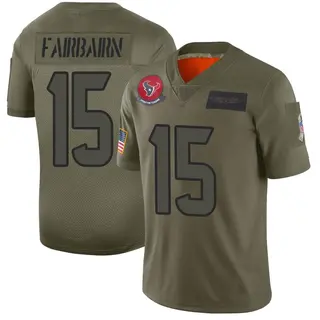 Houston Texans Youth Ka'imi Fairbairn Limited 2019 Salute to Service Jersey - Camo