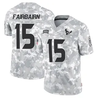 Houston Texans Youth Ka'imi Fairbairn Limited 2024 Salute to Service Jersey - Arctic Camo