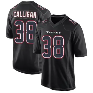 Houston Texans Youth Keydrain Calligan Game Fashion Jersey - Black