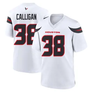 Houston Texans Youth Keydrain Calligan Game Jersey - White