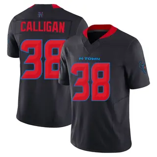 Houston Texans Youth Keydrain Calligan Limited 2nd Alternate Vapor F.U.S.E. Jersey - Navy