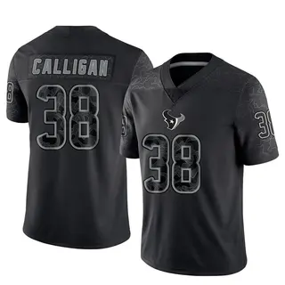 Houston Texans Youth Keydrain Calligan Limited Reflective Jersey - Black