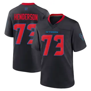 Houston Texans Youth LaDarius Henderson Game 2nd Alternate Jersey - Navy