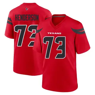 Houston Texans Youth LaDarius Henderson Game Alternate Jersey - Red