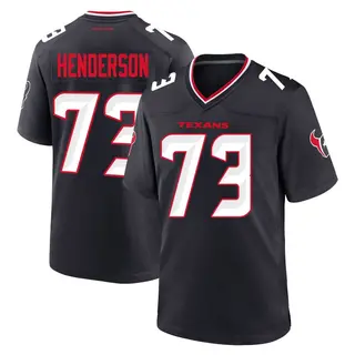 Houston Texans Youth LaDarius Henderson Game Team Jersey - Navy