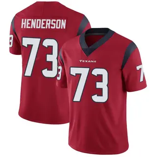 Houston Texans Youth LaDarius Henderson Limited Alternate Vapor Untouchable Jersey - Red