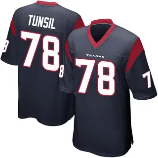 Houston Texans Youth Laremy Tunsil Game Team Color Jersey - Navy Blue