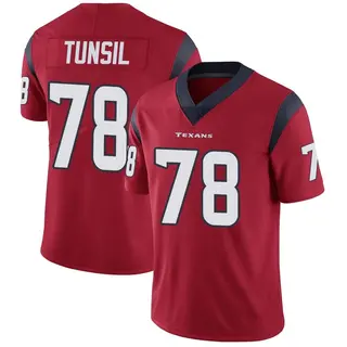 Houston Texans Youth Laremy Tunsil Limited Alternate Vapor Untouchable Jersey - Red