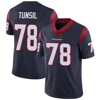 Houston Texans Youth Laremy Tunsil Limited Team Color Vapor Untouchable Jersey - Navy Blue