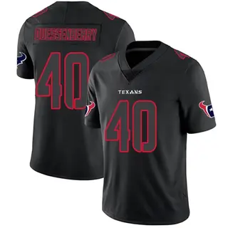 Houston Texans Youth Paul Quessenberry Limited Jersey - Black Impact
