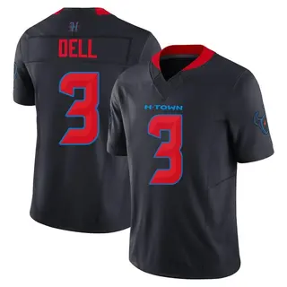 Houston Texans Youth Tank Dell Limited 2nd Alternate Vapor F.U.S.E. Jersey - Navy